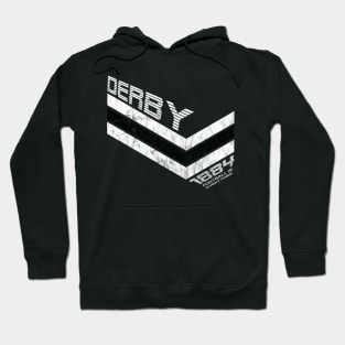 Football Is Everything - Derby County FC 80s Retro Hoodie